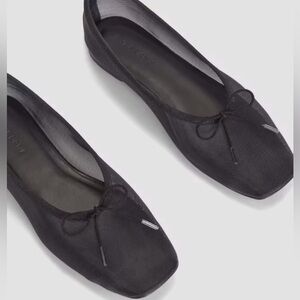 The Day Ballet Flat - Black Mesh